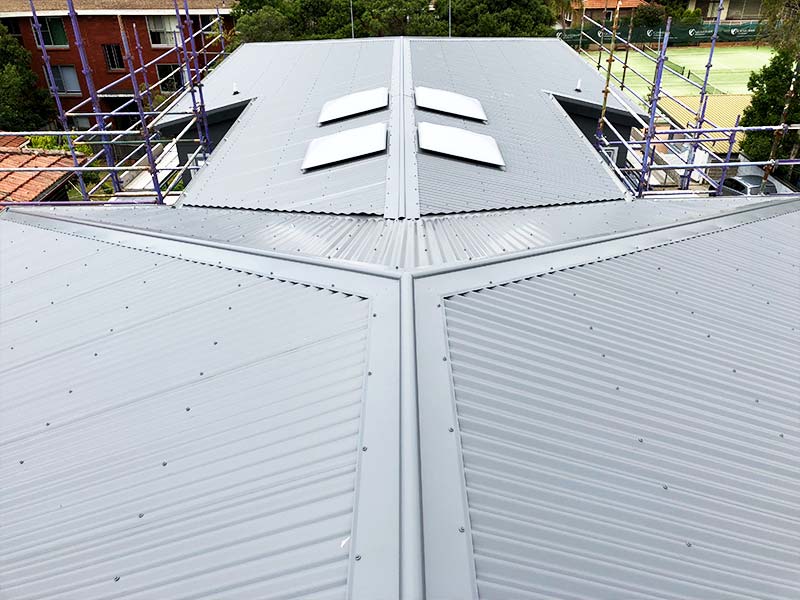 Metal roofing