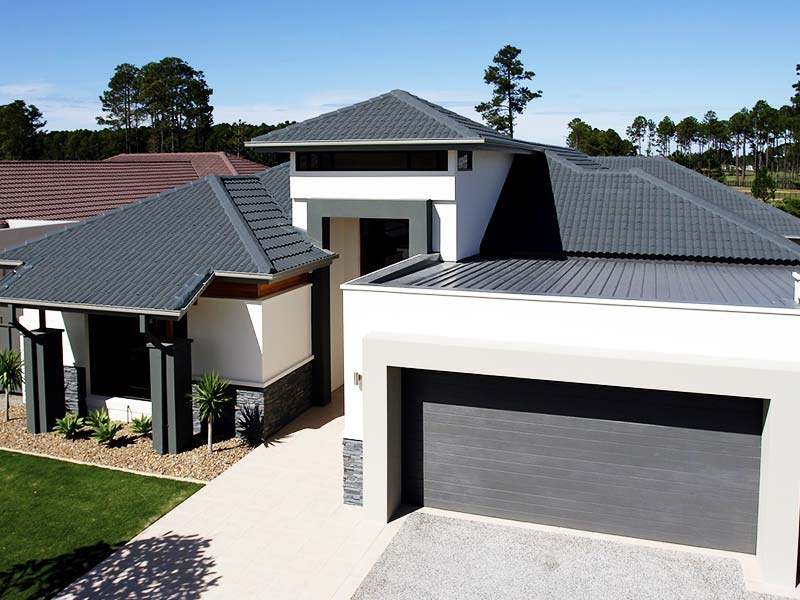 New roof tile work
